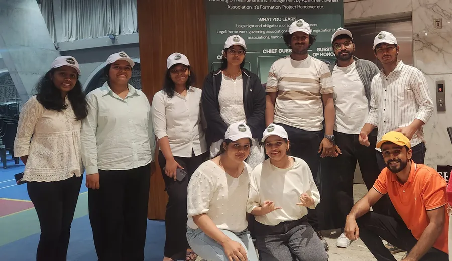Sceen volunteers at an on-ground coordination event in Bangalore