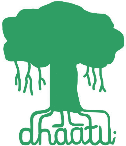 Dhaatu's banyan tree logo